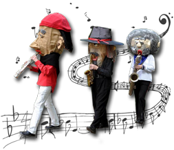 The Sax Puppets - Walkact