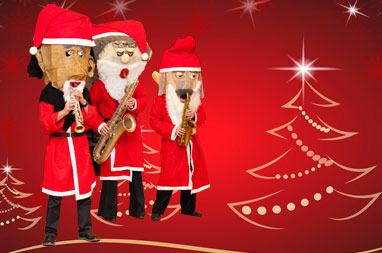 Weihnachten - Walk Act - The Sax Puppets