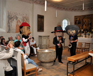 Bambustag in Saxdorf mit den Sax Puppets